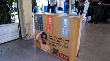 2 dagen WorkPlace Xperiene; hoe veel afval levert dat op?